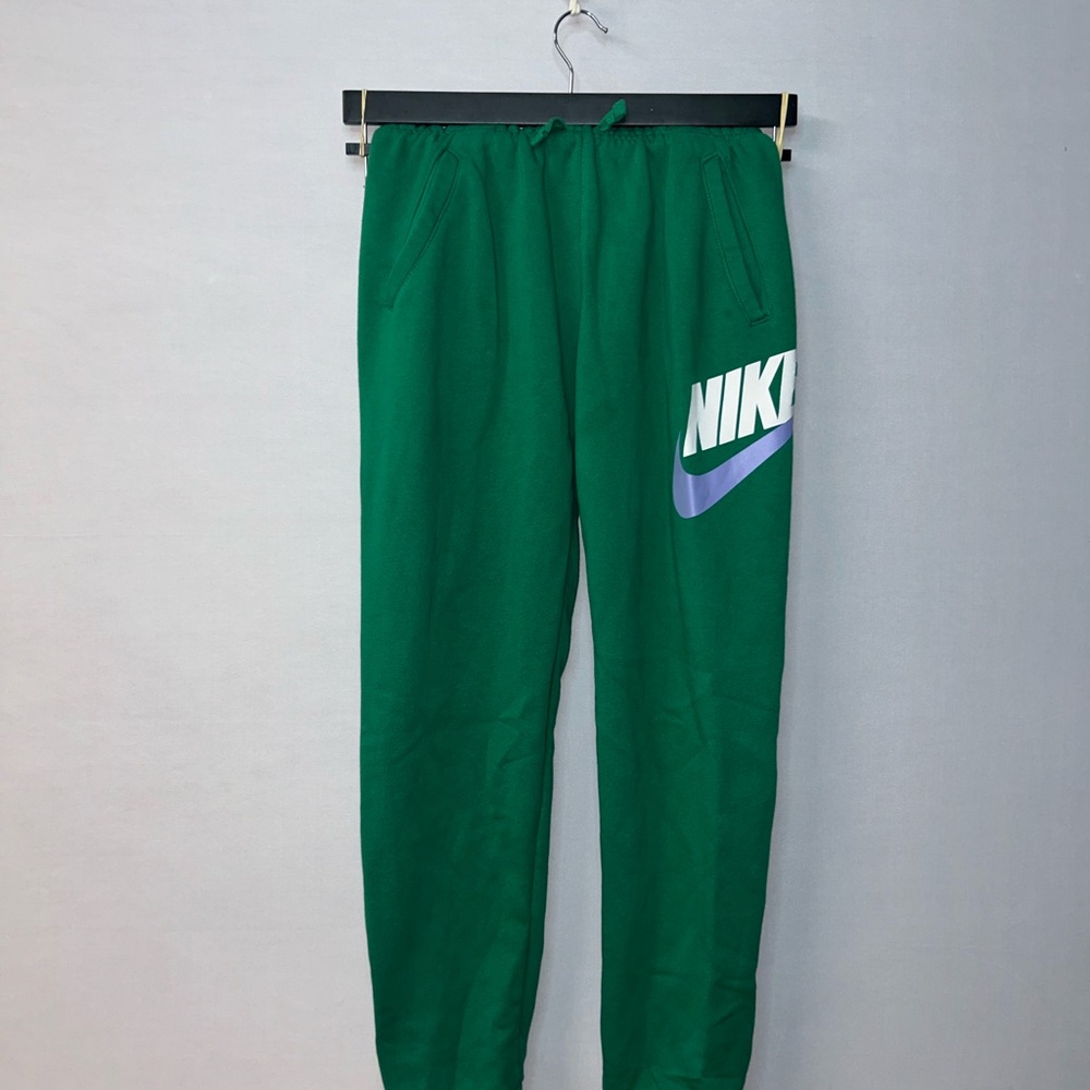 Nike Kids Emerald Green Joggers — XL